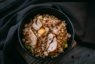 Чахан с курицей