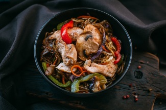 Чапче с курицей